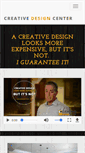 Mobile Screenshot of creativedesigncenter.com